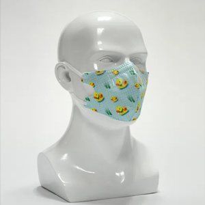 NEW 20 Child Face Mask w/ Silicone Seal Duck Pattern Adjustable Ear Loop
